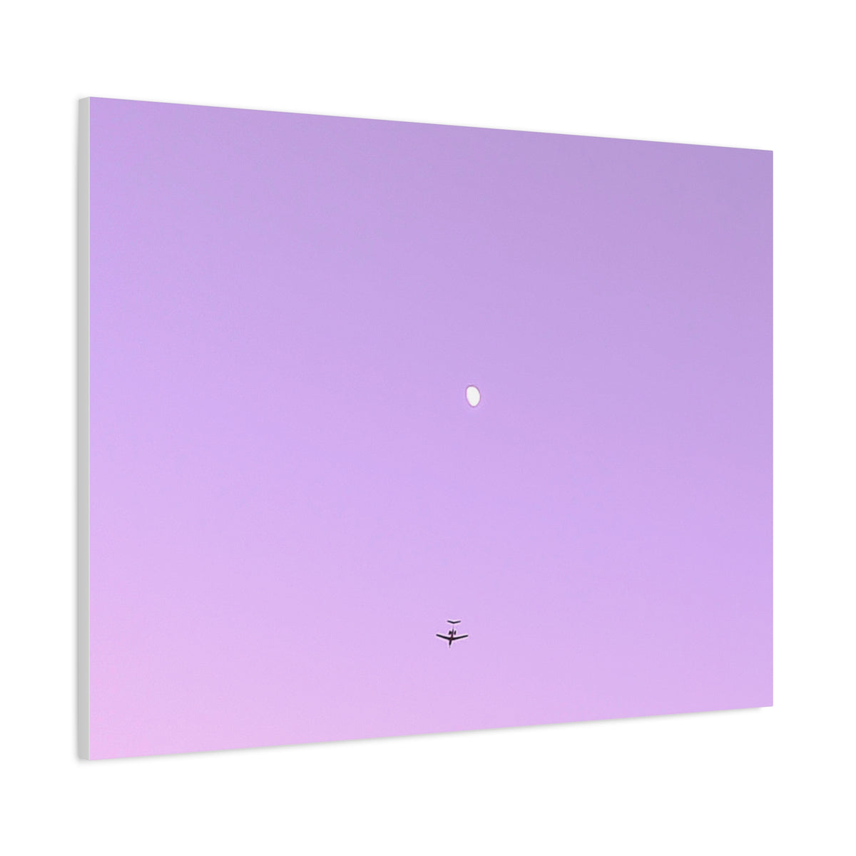"To The Moon" (Purple) Canvas
