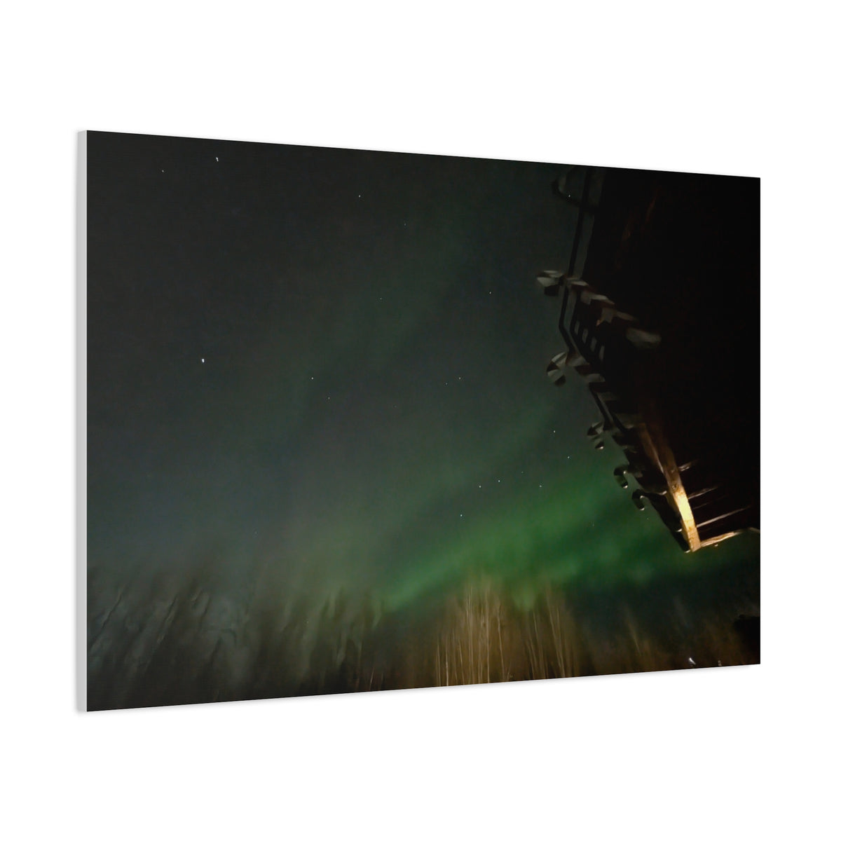 "Passing Aurora" Canvas