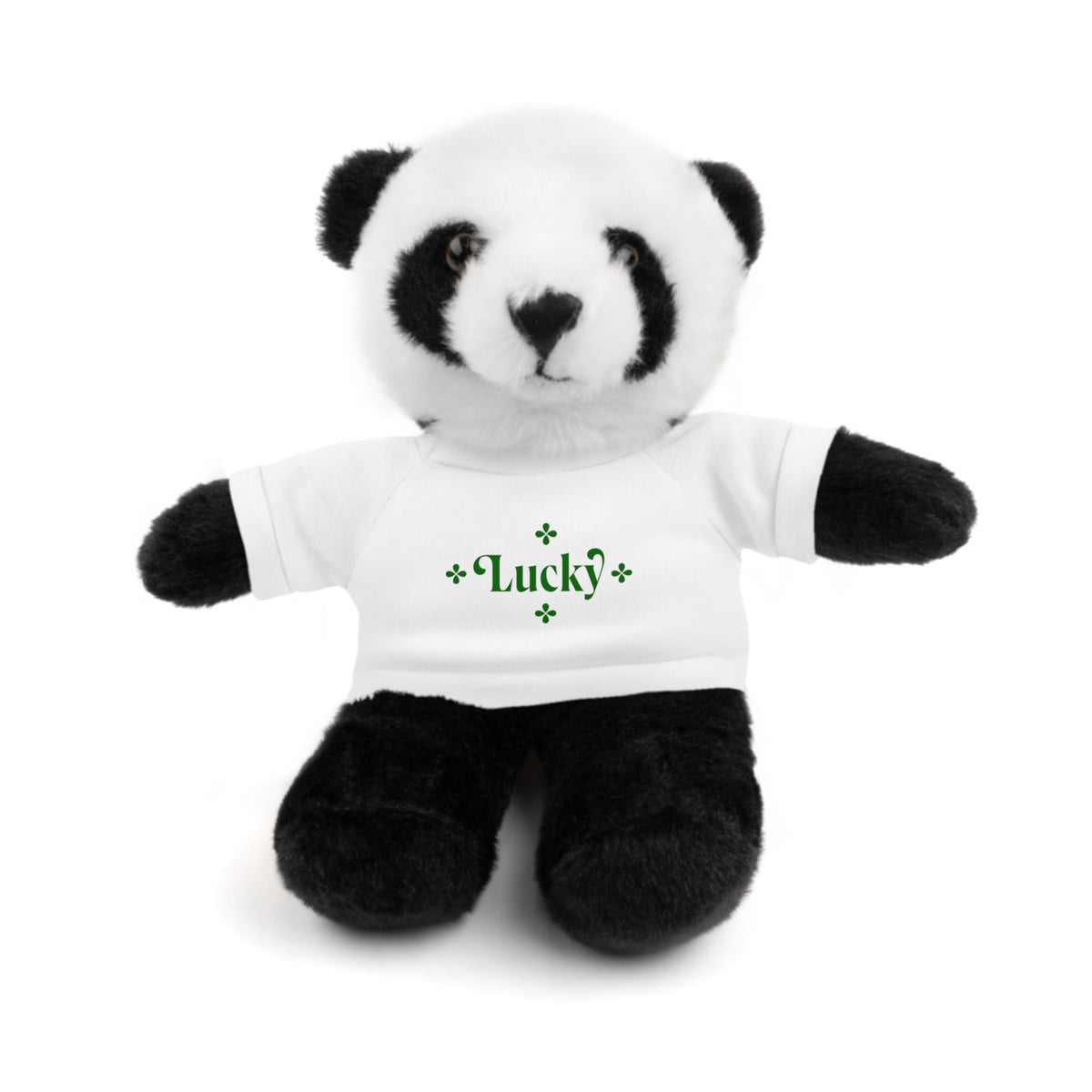 Lucky Tee Plush - Bear, Sheep, Bunny, Jaguar, Panda, or Lion