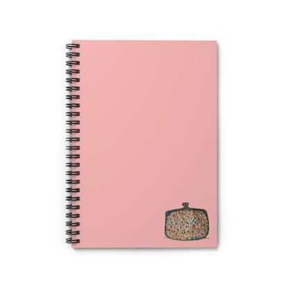 Colorful Coin Purse Spiral Notebook
