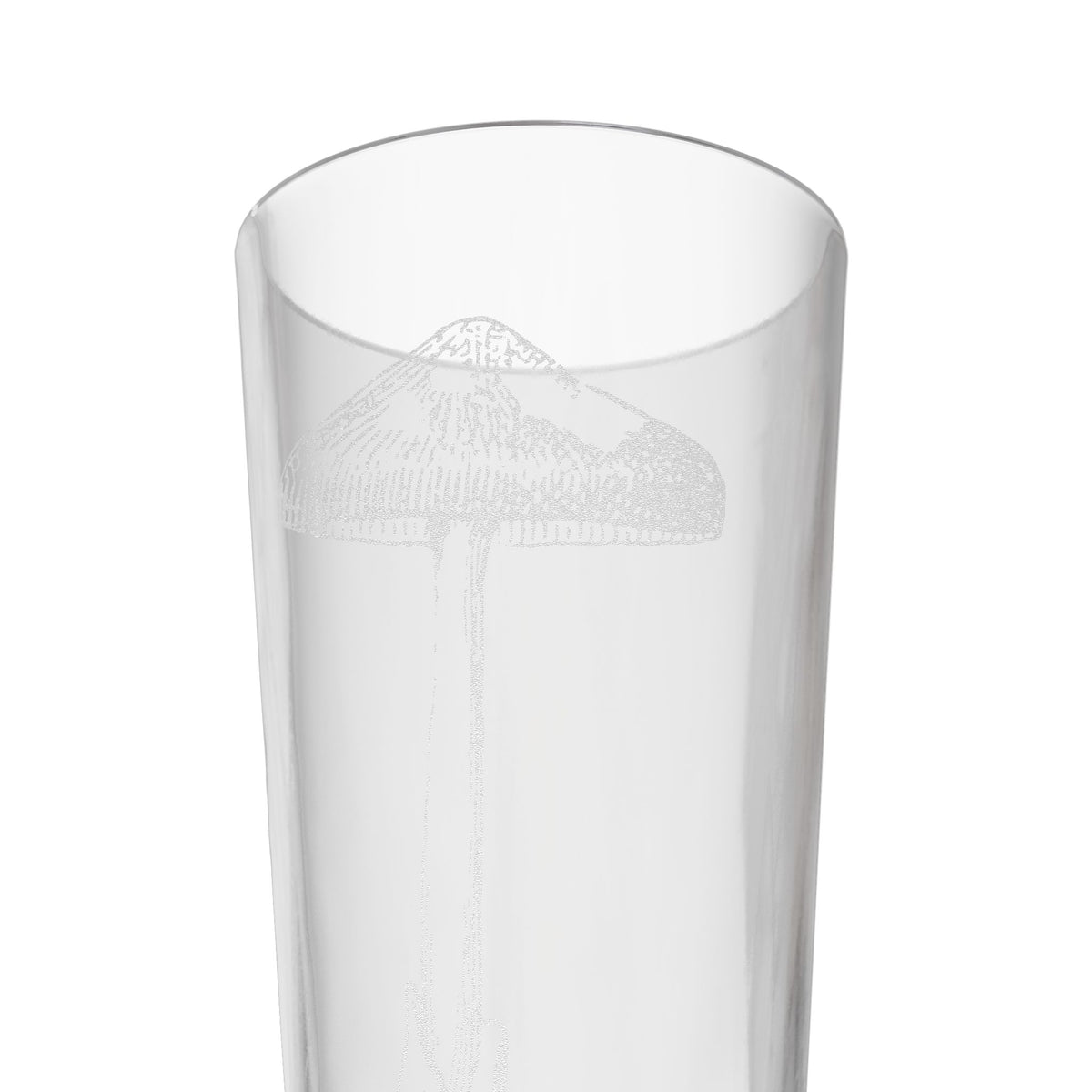 Etched 16oz Pint Glass – Mushroom 2