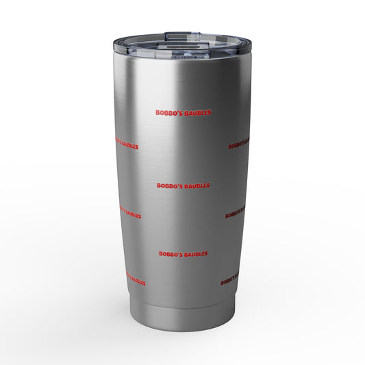 Baubles - Vagabond 20oz Tumbler - Red - Grid