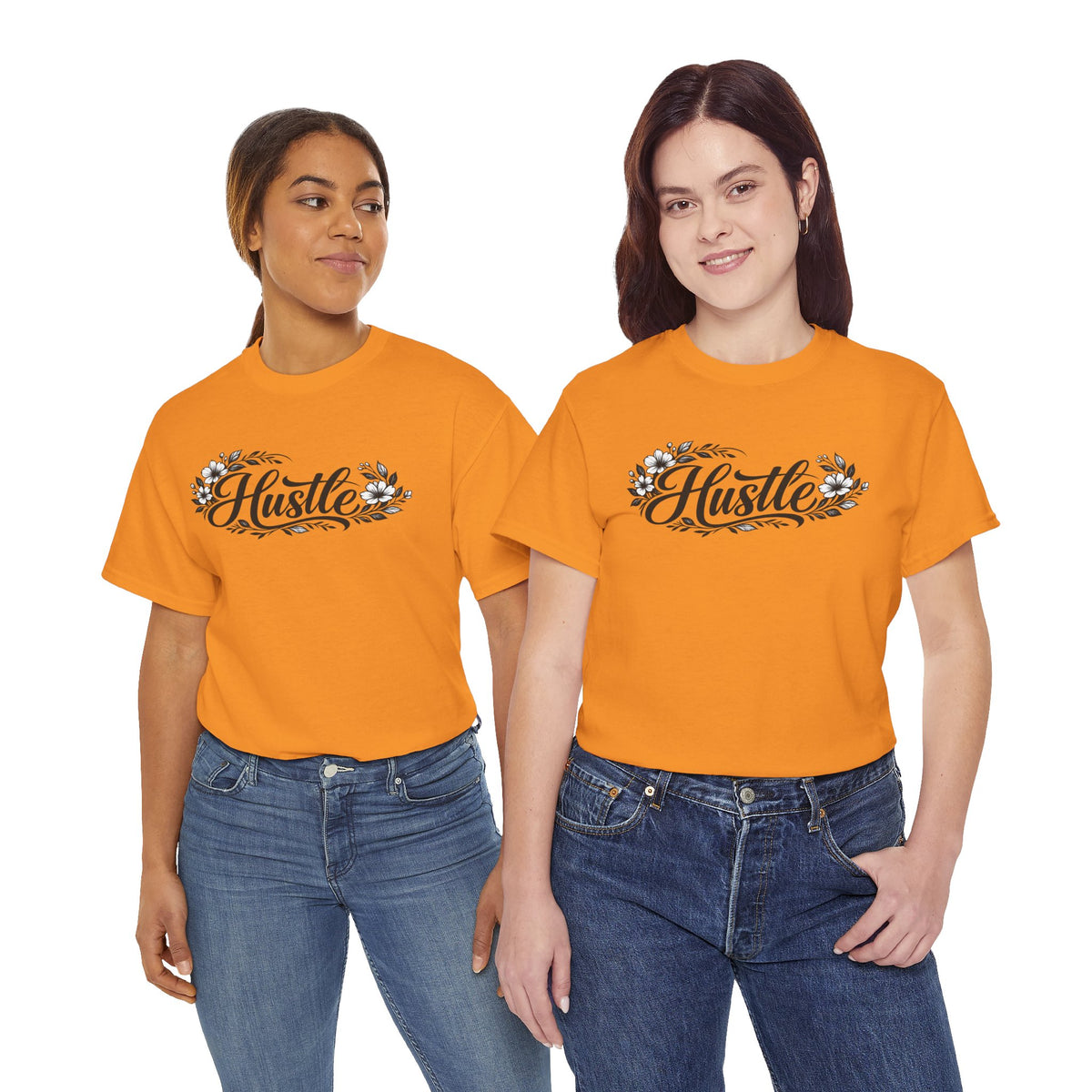 Hustle Flower Tee - Assorted Colors