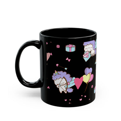 Unicorn Love Mug - Black