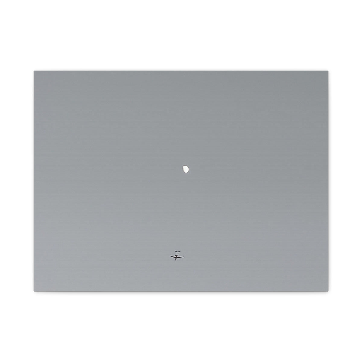"To The Moon" (Gray) Canvas