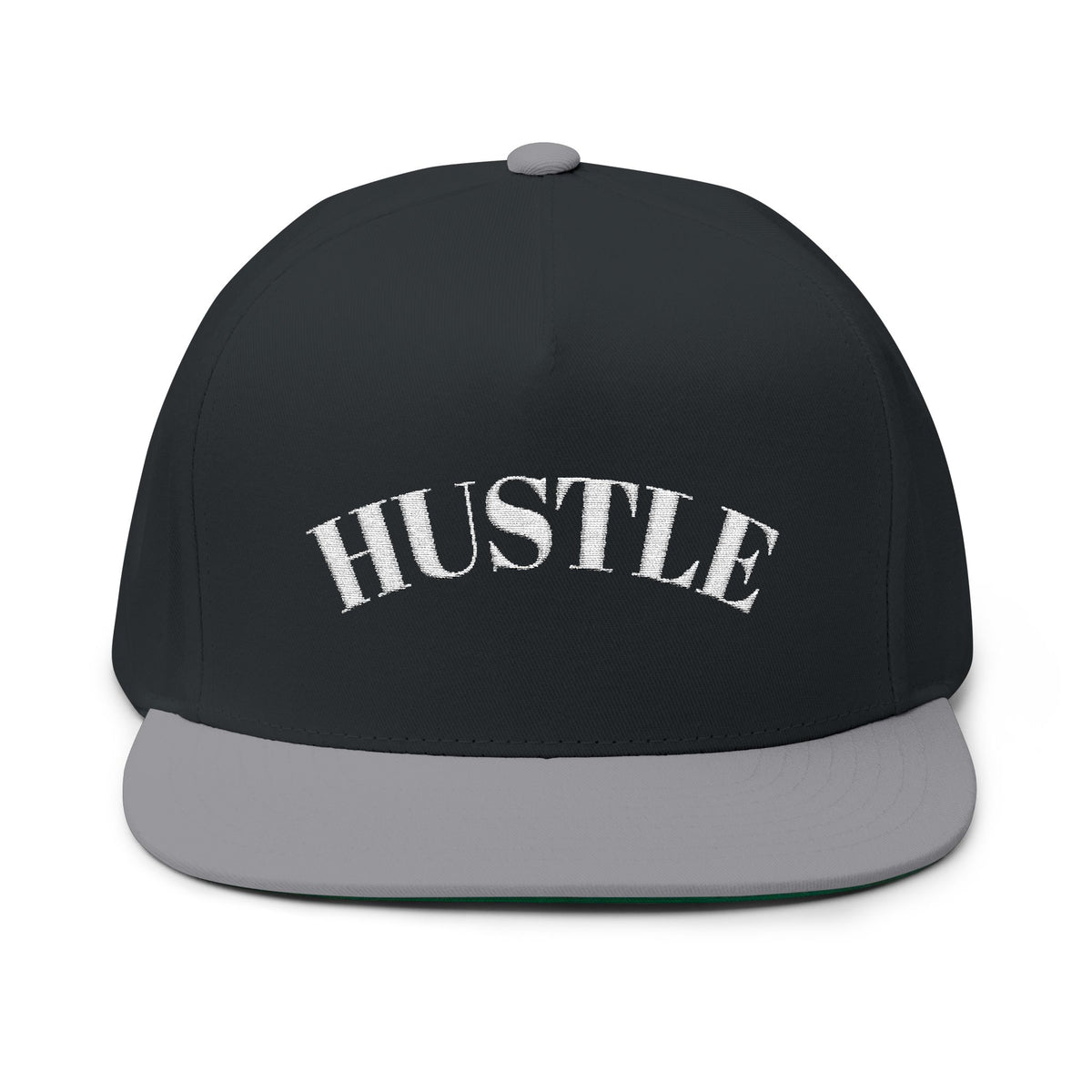 Hustle - Flat Bill Snapback Trucker Hat