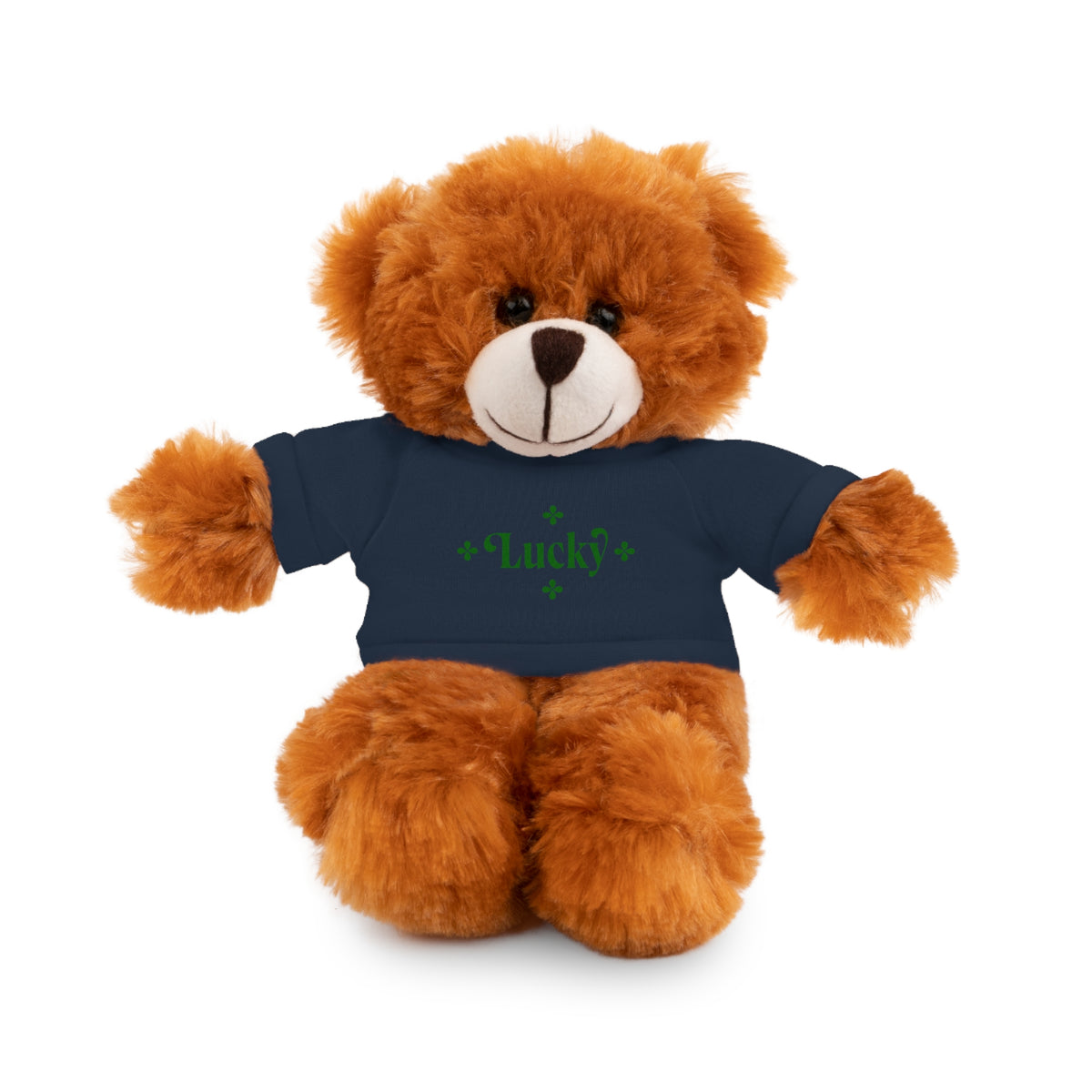 Lucky Tee Plush - Bear, Sheep, Bunny, Jaguar, Panda, or Lion