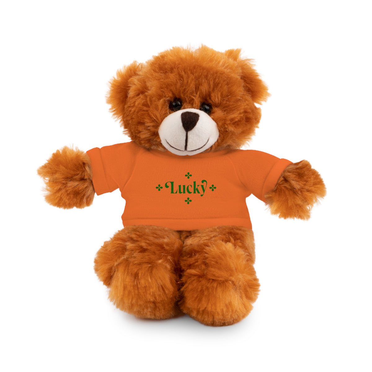 Lucky Tee Plush - Bear, Sheep, Bunny, Jaguar, Panda, or Lion