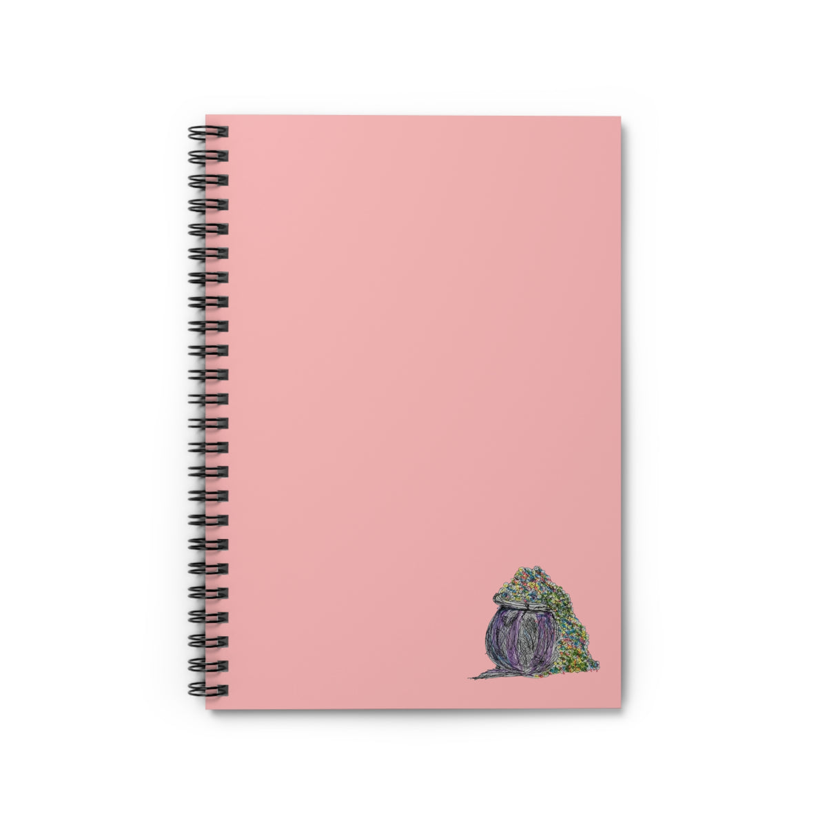 Colorful Cauldron Spiral Notebook - Ruled Line