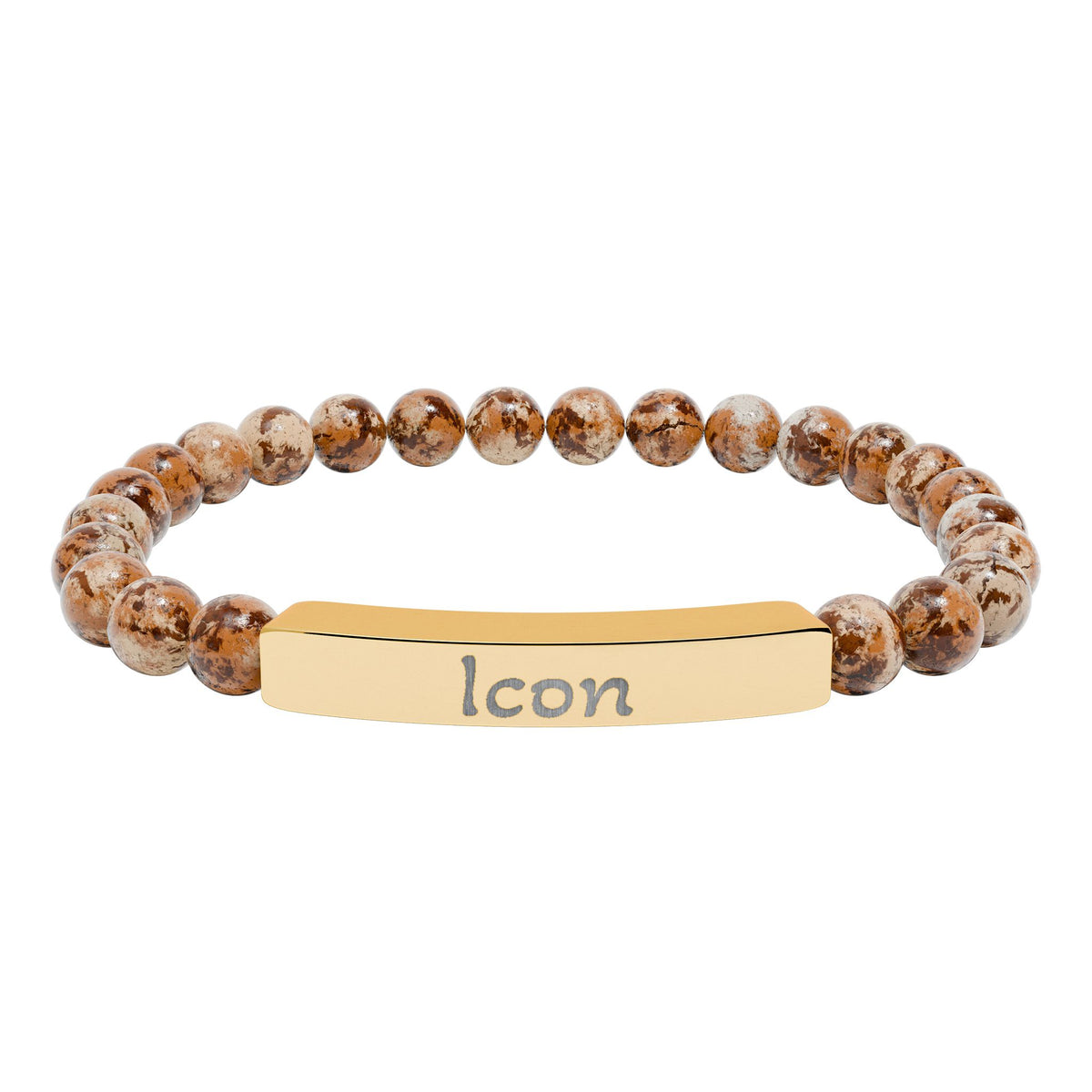Engraved Stone Bracelet - 'Icon'