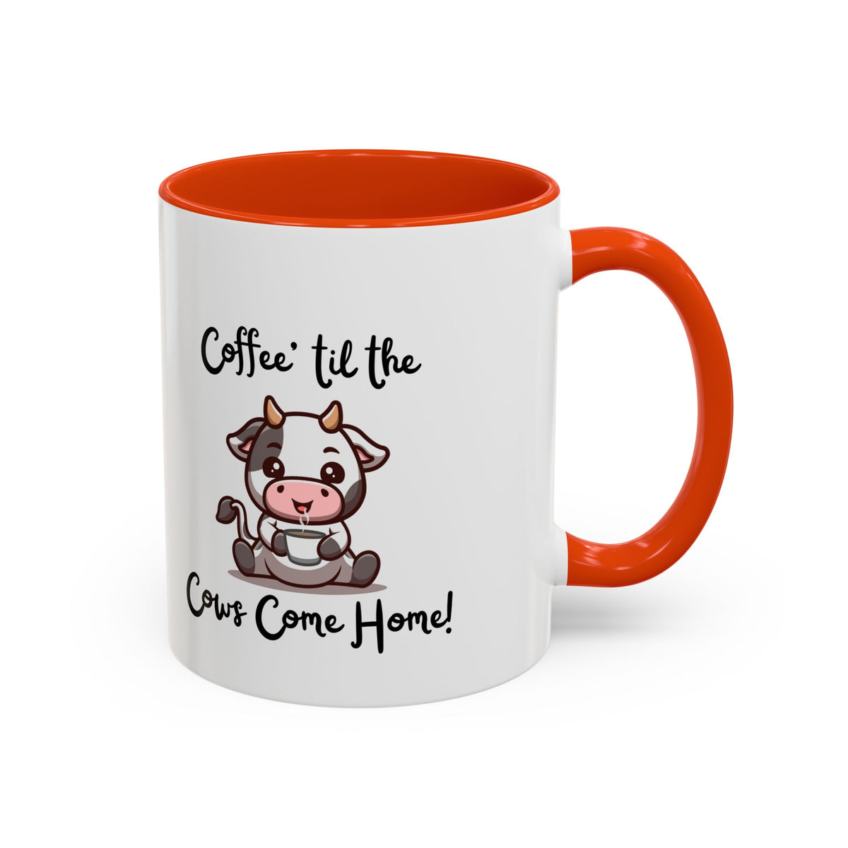 Coffee Mug (11oz & 15oz) - Coffee Cow - Assorted Colors