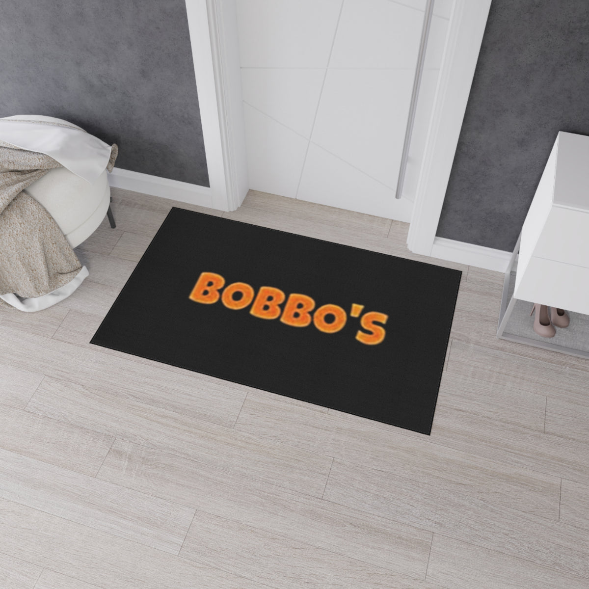 Bobbo's Logo Heavy-Duty Floor Mat