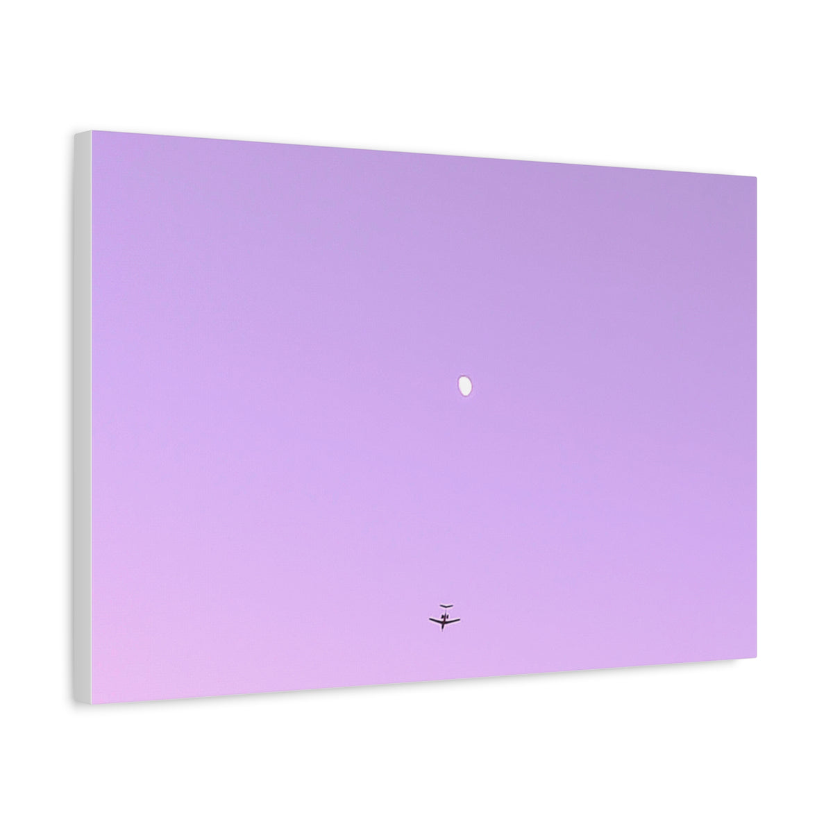 "To The Moon" (Purple) Canvas